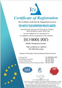 ISO Certificate TNT