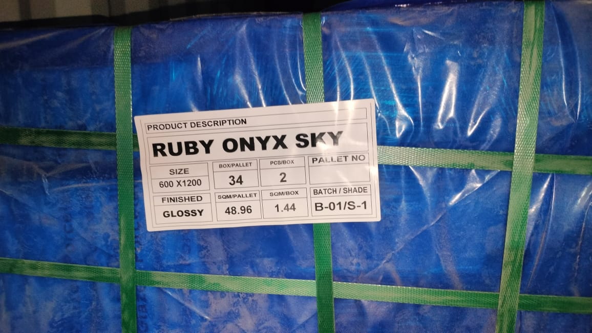 Tile pallet packing
