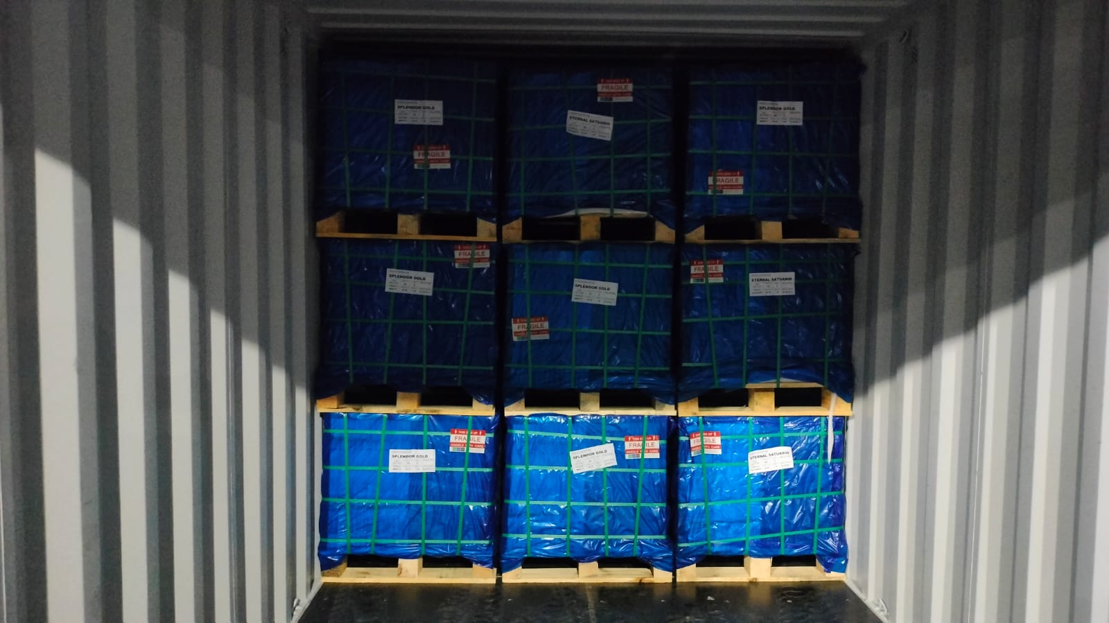 Tile warehouse handling